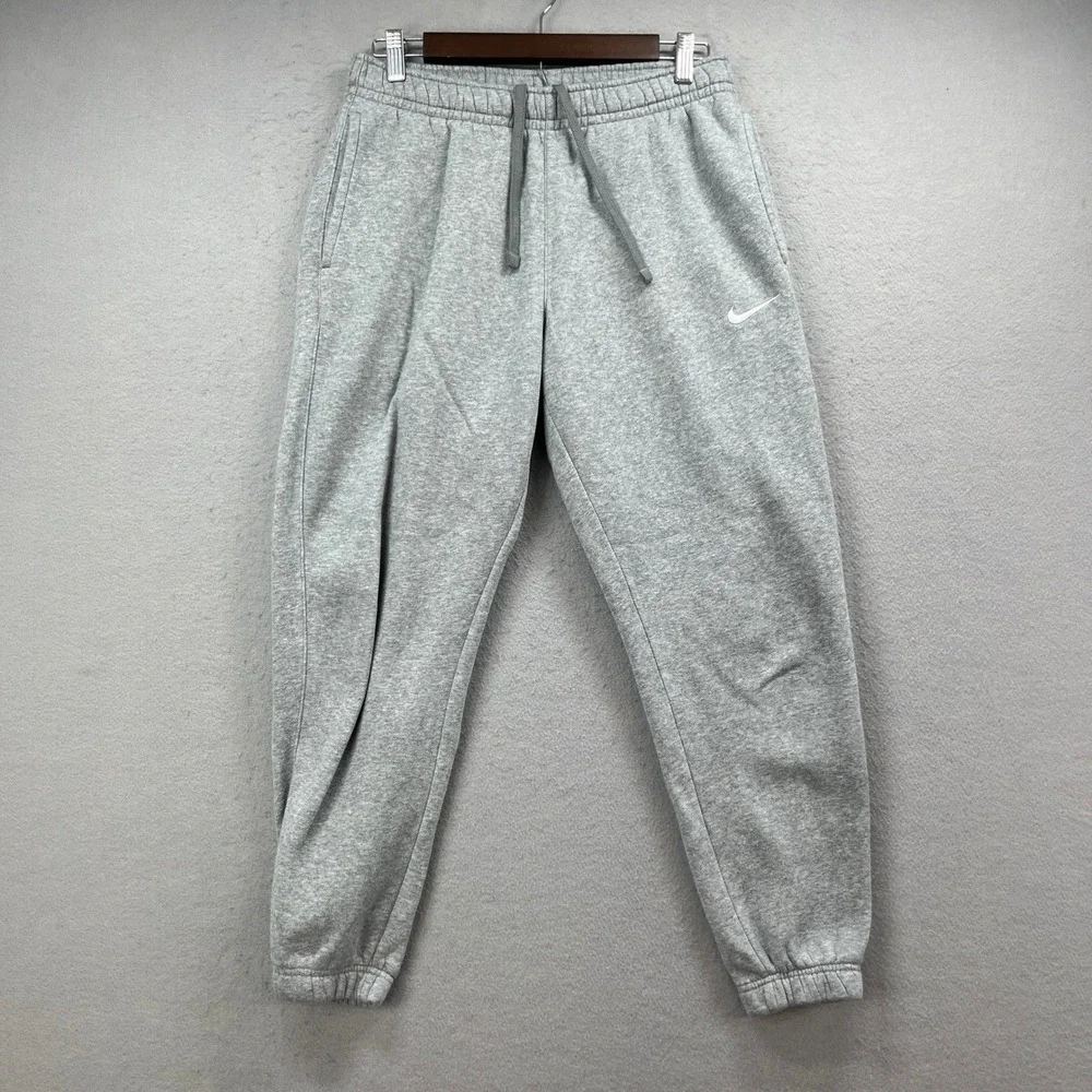 Nike Joggers Mens S Sportswear Club Fleece Gray Sweatpants Athletic Athleisure